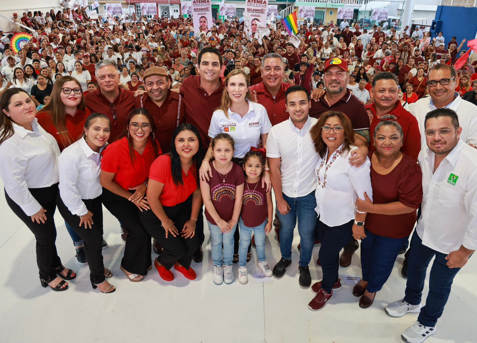 Atenea Gómez Ricalde llama a continuar por el rumbo de la prosperidad y la transformación para Isla Mujeres