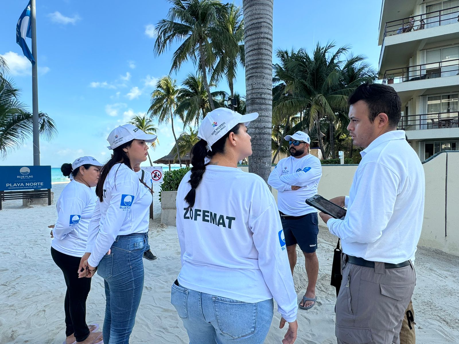 Inició hoy la certificación de las playas BlueFlag en Isla Mujeres