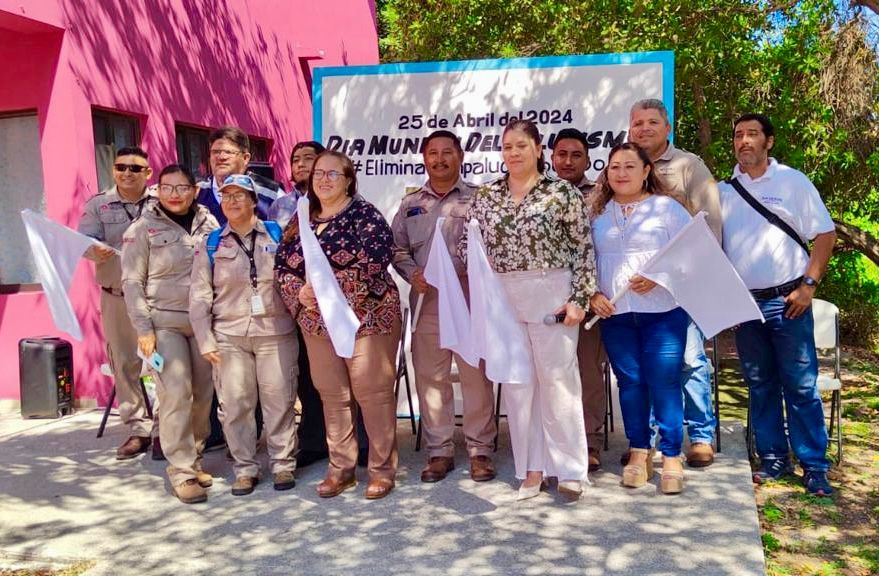 Todo listo para conmemorar el Día Mundial del Paludismo en Isla Mujeres