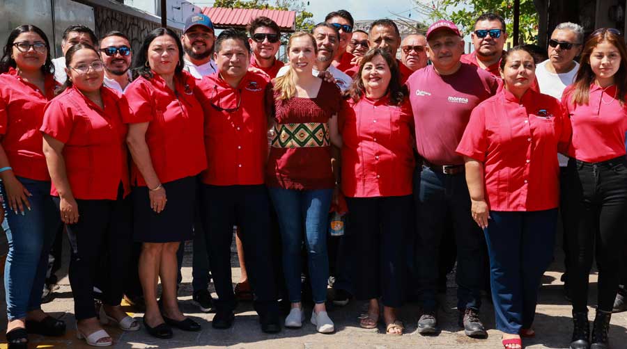 Taxistas de Isla Mujeres dan total respaldo a Atenea