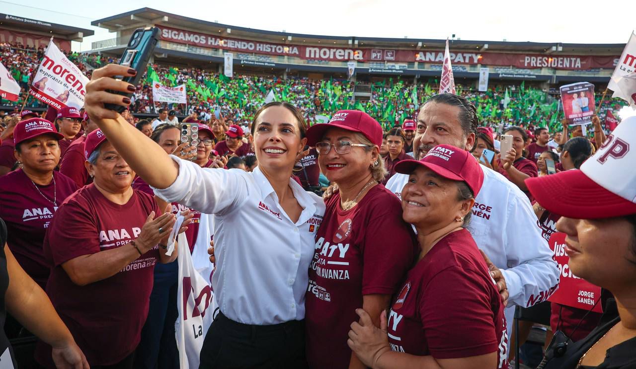 Ana Patricia Peralta cierra con el respaldo de Benitojuarenses