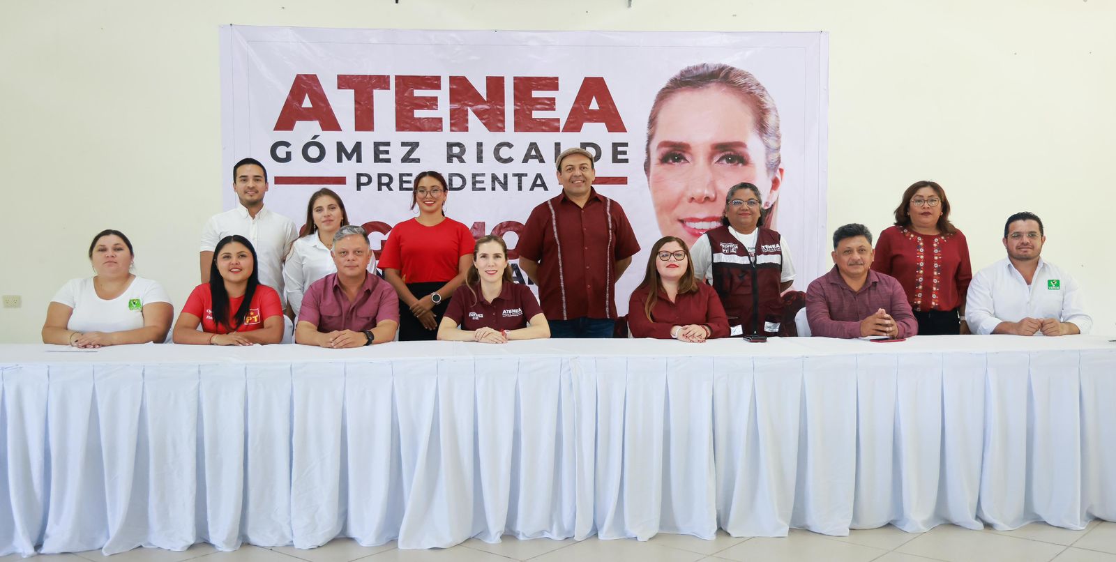 ATENEA GÓMEZ RICALDE PRESENTA SUS PROPUESTAS PARA EL BIENESTAR DEL PUEBLO DE ISLA MUJERES