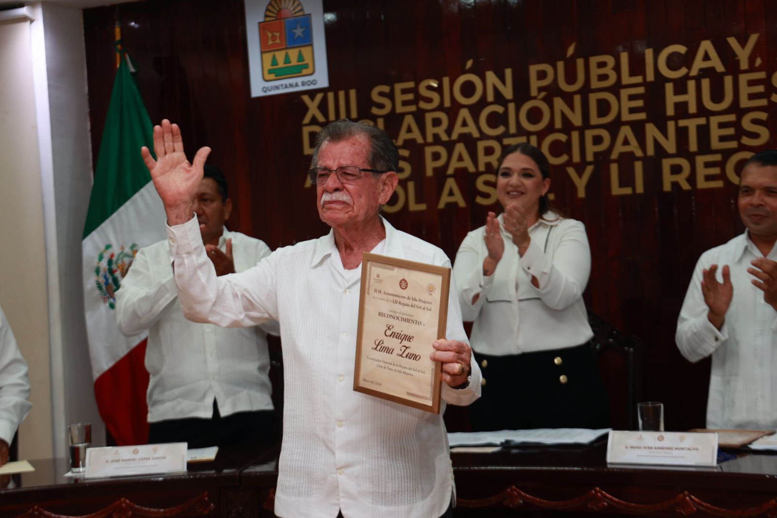 En Isla Mujeres Cabildo declara Huéspedes Distinguidos a participantes de la 52ª Regata del Sol al Sol