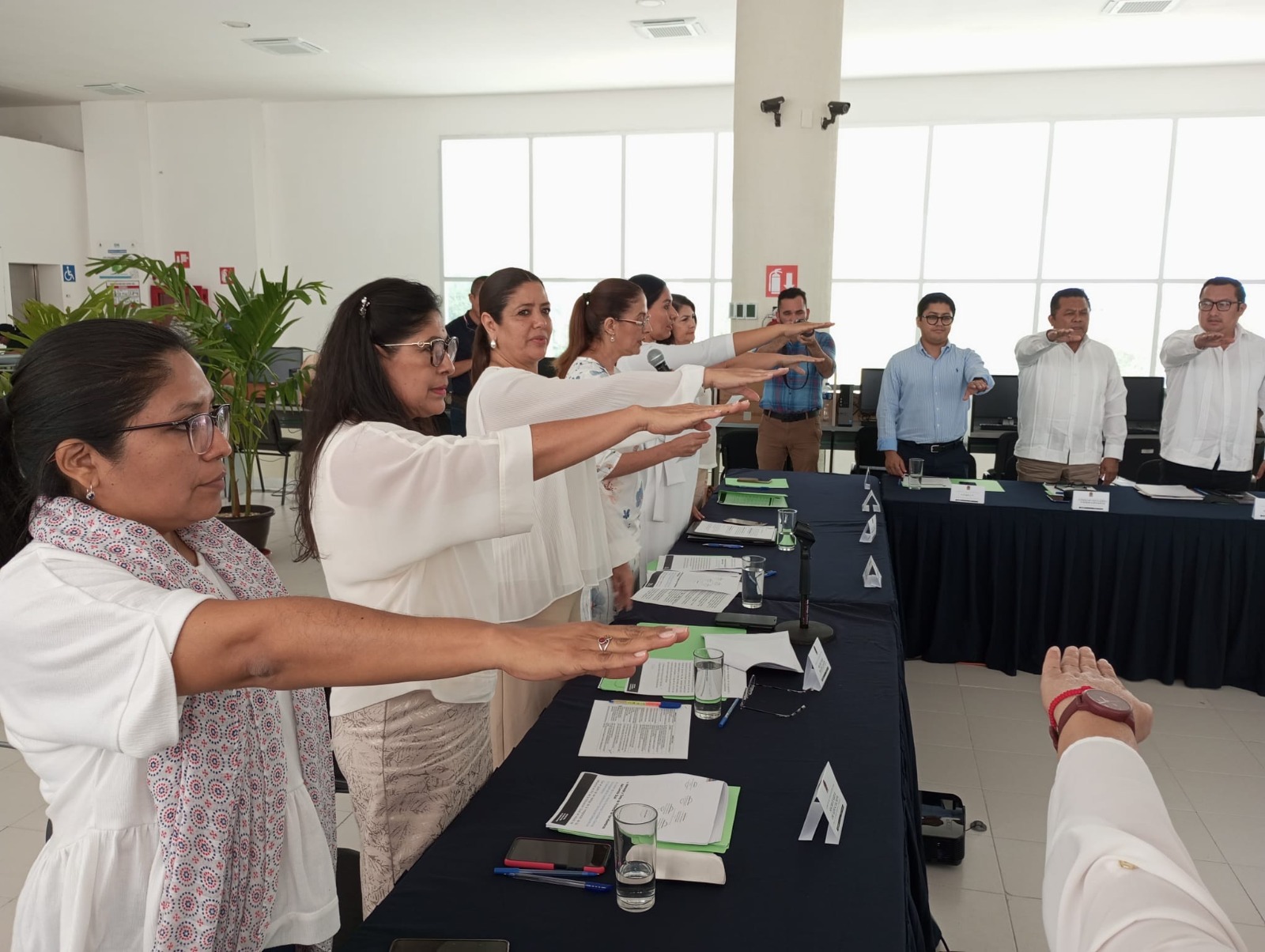 Instalan y toman protesta al Comité de Educación Dual en el Tipo Medio Superior y Superior en el Estado