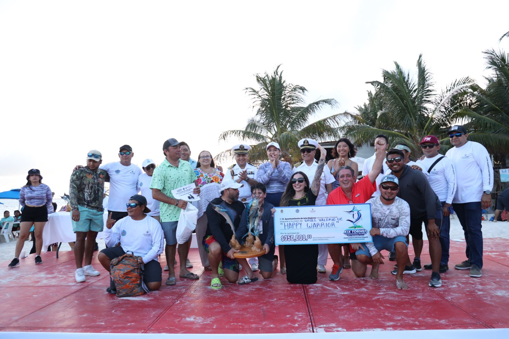 Se lleva Isla Mujeres el primer  lugar del XIX Torneo Internacional de Pesca “Cosme Alberto Martínez Magaña”