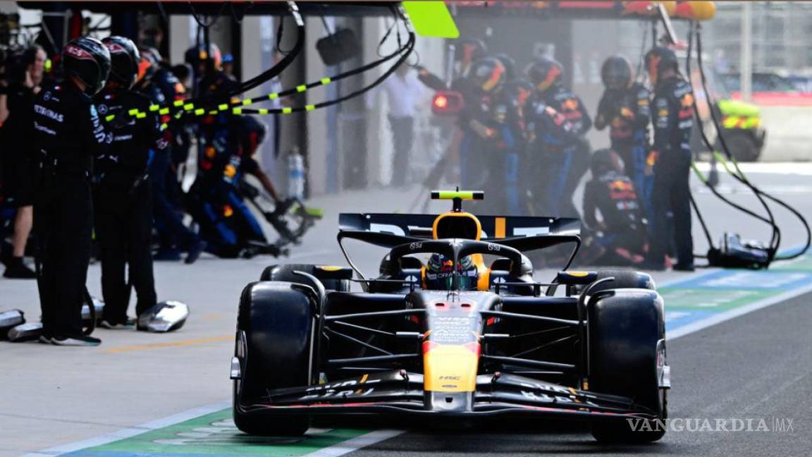 Checo Pérez avanza en el Gran Premio de Miami, ¡de la quinta a la cuarta posición!