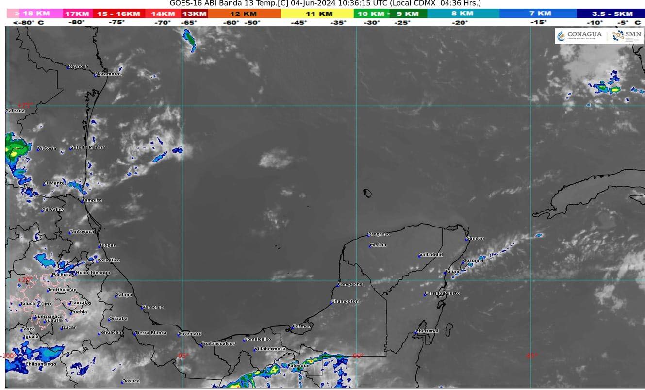 Así estará el Clima hoy en Quintana Roo