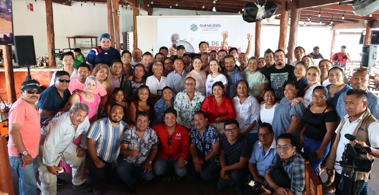 Atenea Gómez Ricalde celebra a las y los periodistas en el marco del Día de la Libertad de Expresión