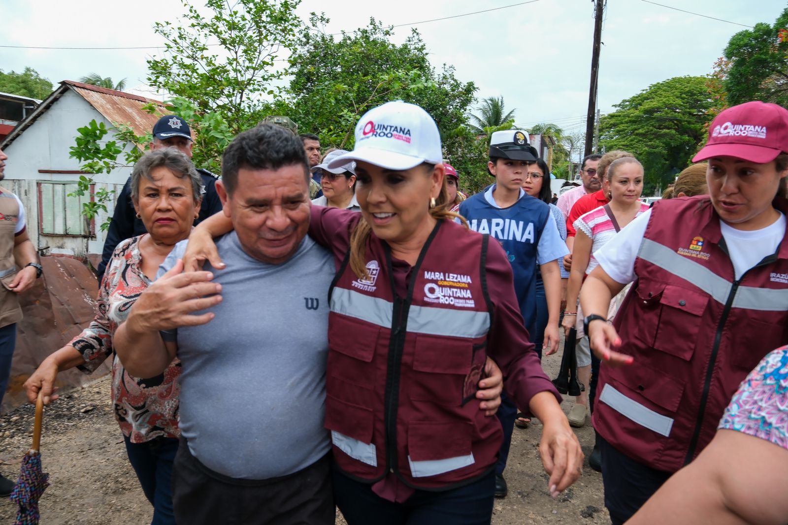 Regresa Mara Lezama y descarta dejar gubernatura para sumarse a gabinete federal