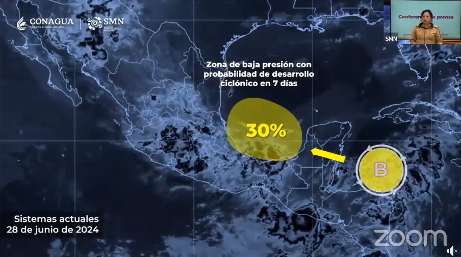 Pronostica Conagua más lluvias para Quintana Roo