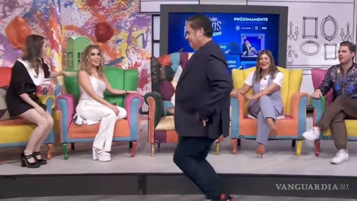 ¡Ya no hay temor! Baila Mario Bezares ‘El Gallinazo’ en pleno programa ‘Hoy’