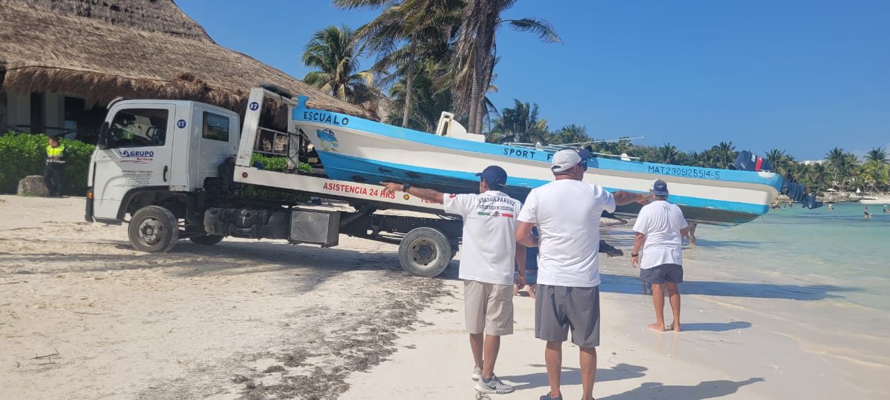 Cierran puerto a embarcaciones menores y suspenden actividades de turismo náutico, desde Punta Brava hasta Punta Allen