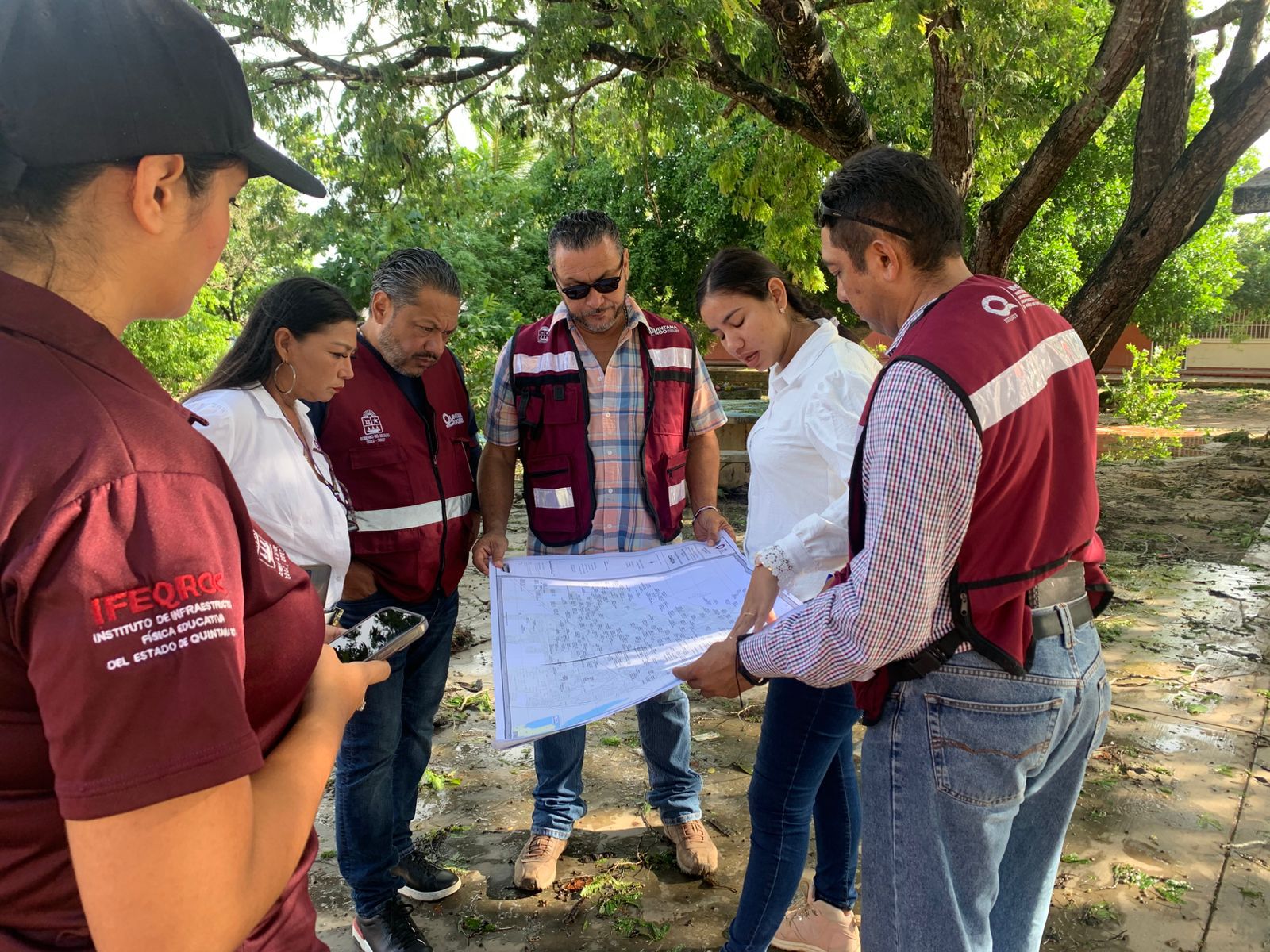 IFEQROO supervisa más de 300 escuelas con posibles daños por el huracán