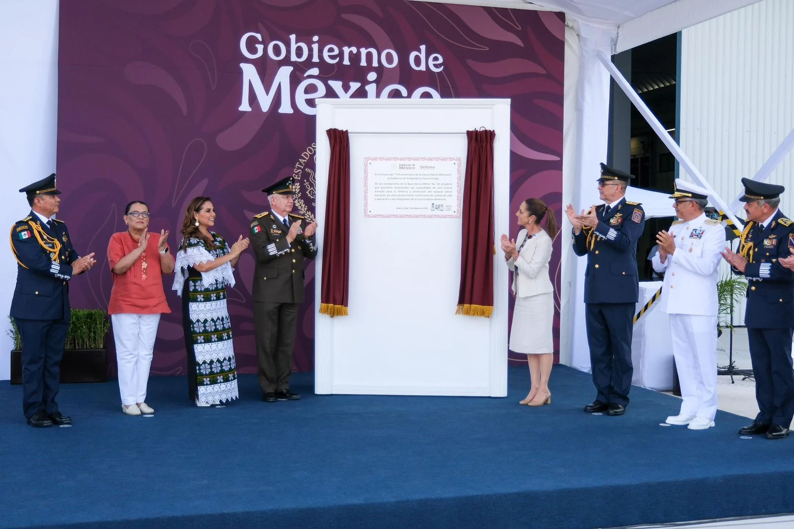 Fuerza Aérea Mexicana, baluarte de nuestra nación: Claudia Sheinbaum desde Tulum