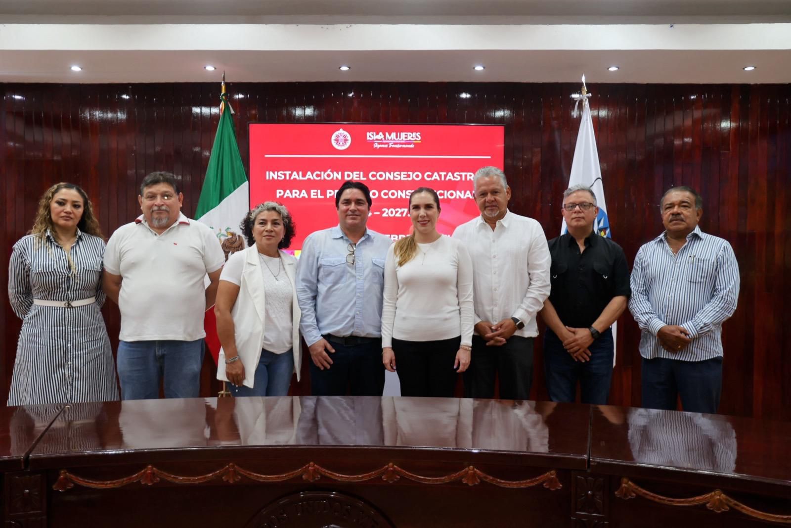 Gobierno de Isla Mujeres Instala el Consejo Catastral Municipal para el Periodo 2024-2027