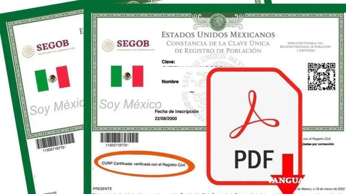 ¿Hay fecha límite para tramitar la CURP Certificada GRATIS y en PDF?… aquí te decimos