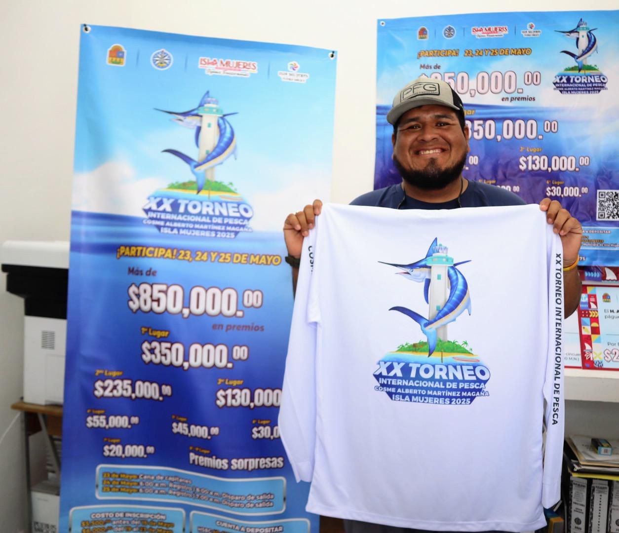 Invitan a participar en la XX Edición del Torneo Internacional de Pesca “Cosme Alberto Martínez Magaña”