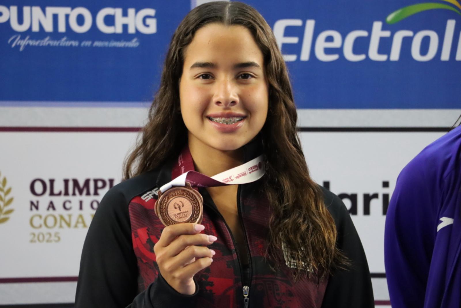 Continúan nadadores cosechando medallas para Quintana Roo en la Olimpiada Nacional CONADE 2025: CODEQ
