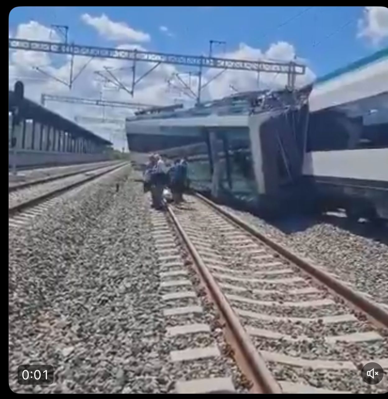 Se descarrila Tren Maya en el tramo Merida-Cancún